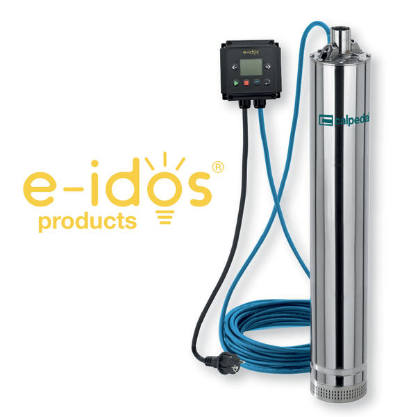 Pompe immergée automatique pour pomper l'eau de pluie ou de forage à disposition 