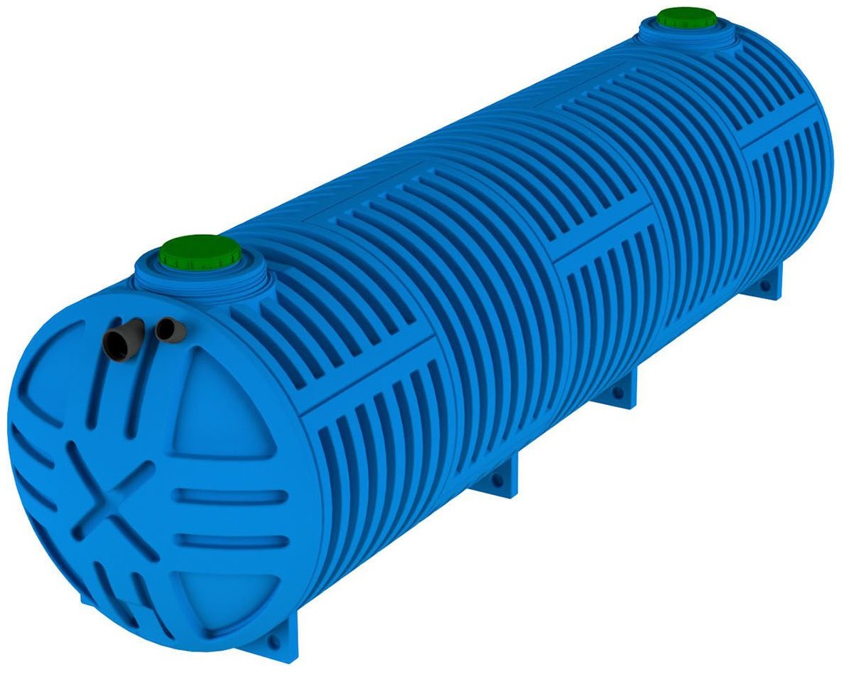 D&eacute;canteur Rikutec 19000L double paroi eaux vannes