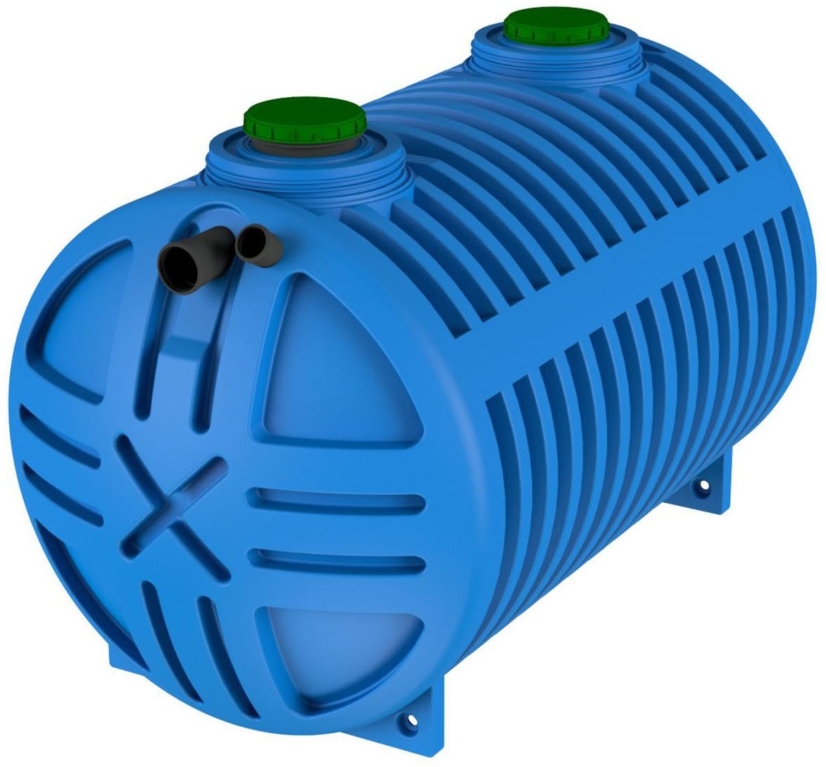 Fosse septique Rikutec 9000L double paroi PEHD