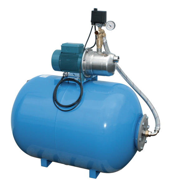 Surpresseur 200 litres Calpeda - Cuve horizontale 