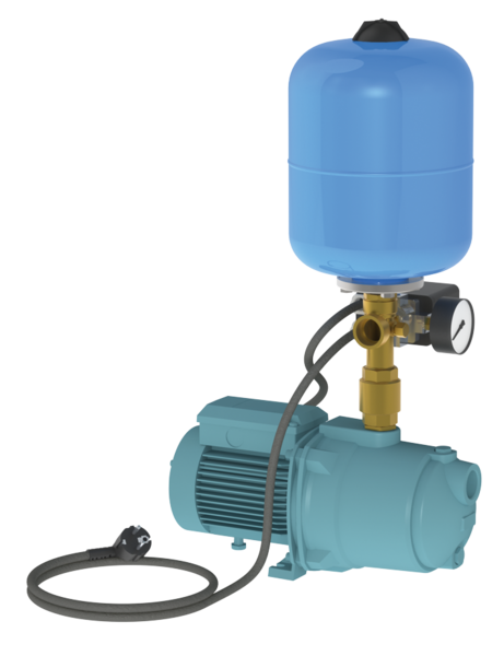 Pompe Calpeda avec réservoir à vessie 8 litres 