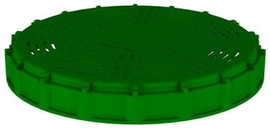 Tampon perforé &Oslash;320 Rikutec &ndash; Fosse septique