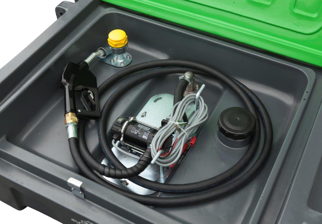 Pompe 12 volt sur cuve Kingspan 