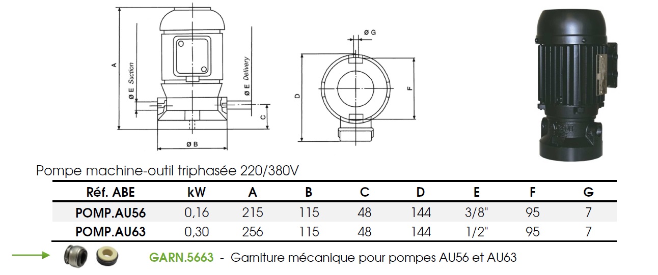 Pompe Sacemi AU056